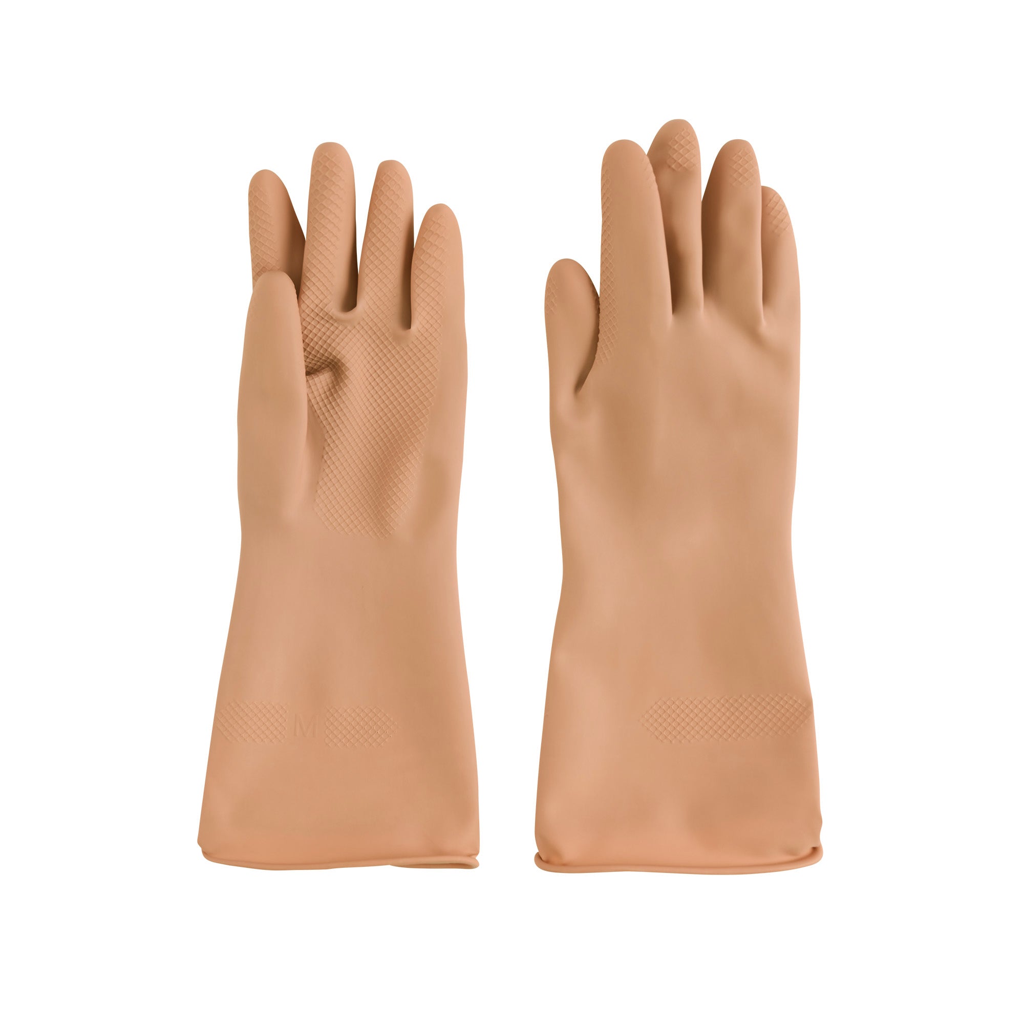 Dishwashing Rubber Gloves - Beige