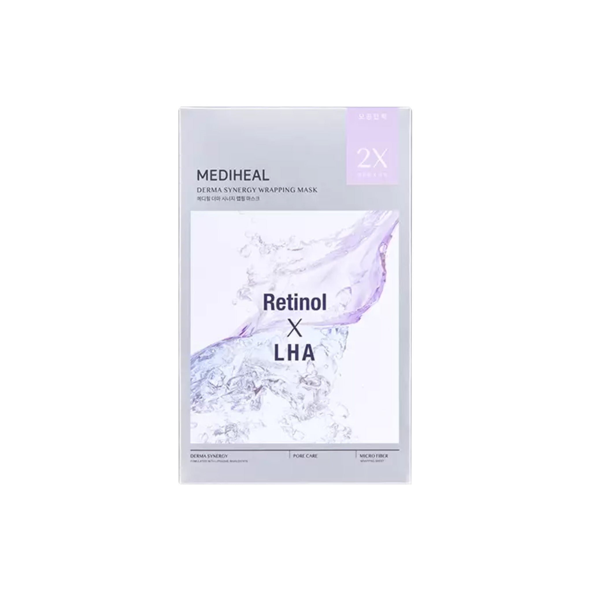 美迪惠爾 A醇 X LHA 雙效毛孔緊緻面膜 (4入)