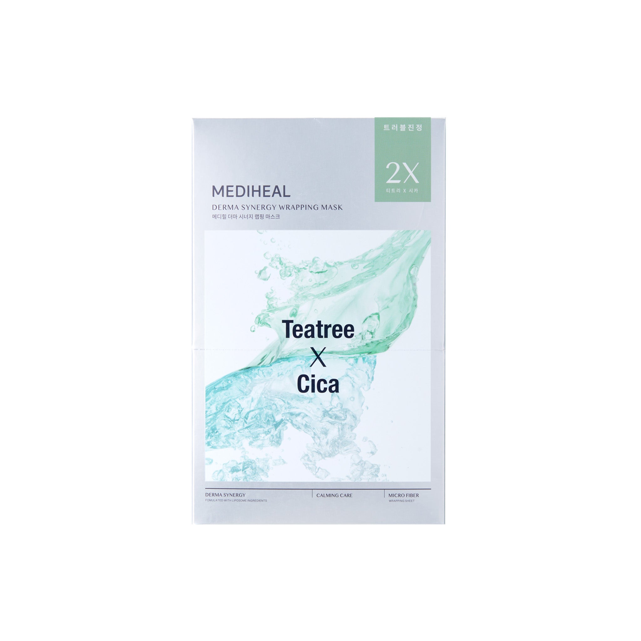 美迪惠爾 茶樹 X 積雪草雙效舒緩修護面膜 (4入)