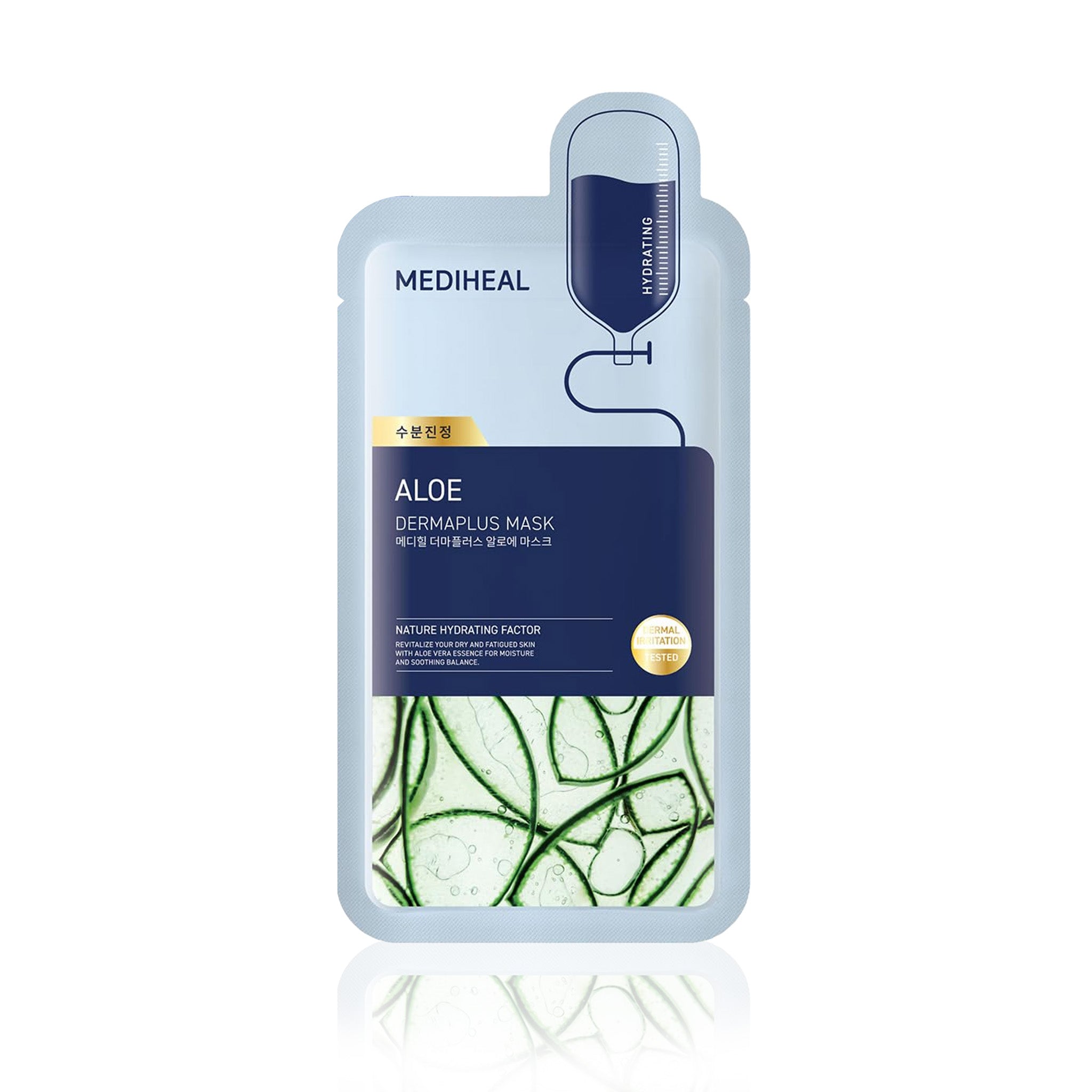 美迪惠爾 蘆薈補水精粹面膜 (10入)