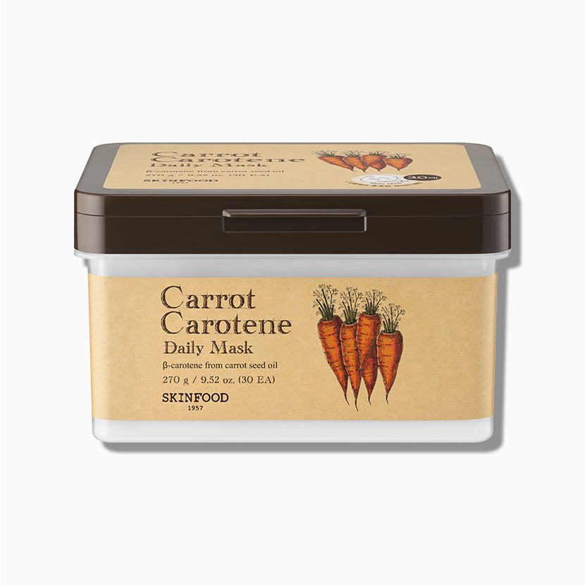 純素胡蘿蔔素紓緩每日面膜 (30入)