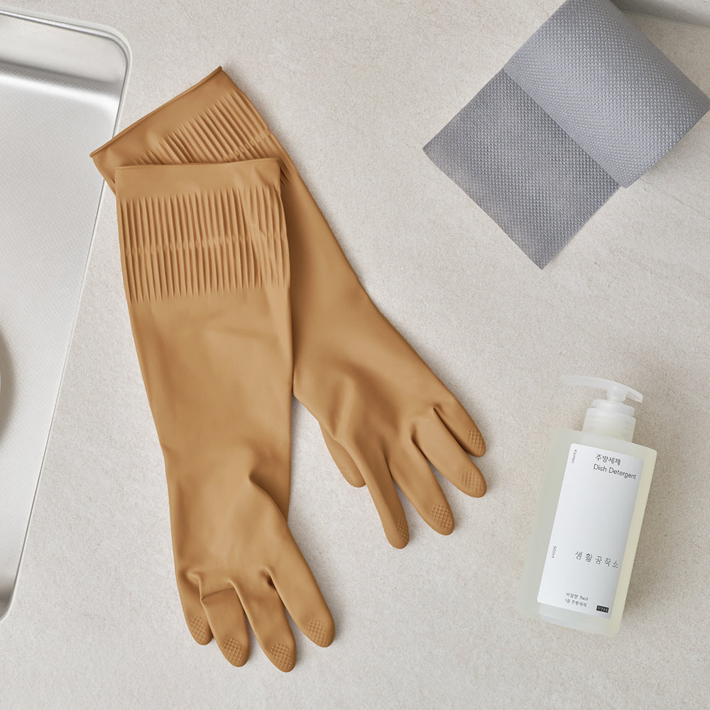 Rubber Glove Band - Beige