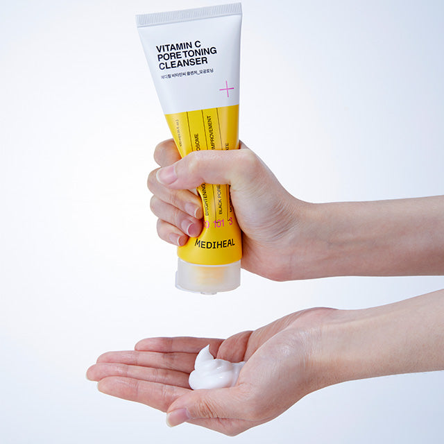 美迪惠爾 維他命C特強亮白收毛孔保濕潔面乳 120ml