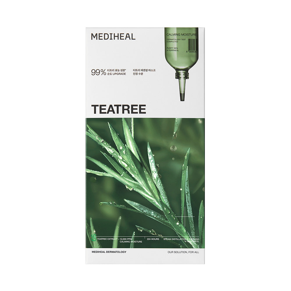 美迪惠爾 茶樹煥顏特強舒緩精華水庫面膜 (10入)