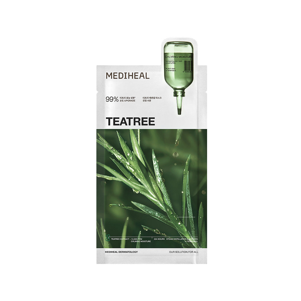 美迪惠爾 茶樹煥顏特強舒緩精華水庫面膜 (10入)