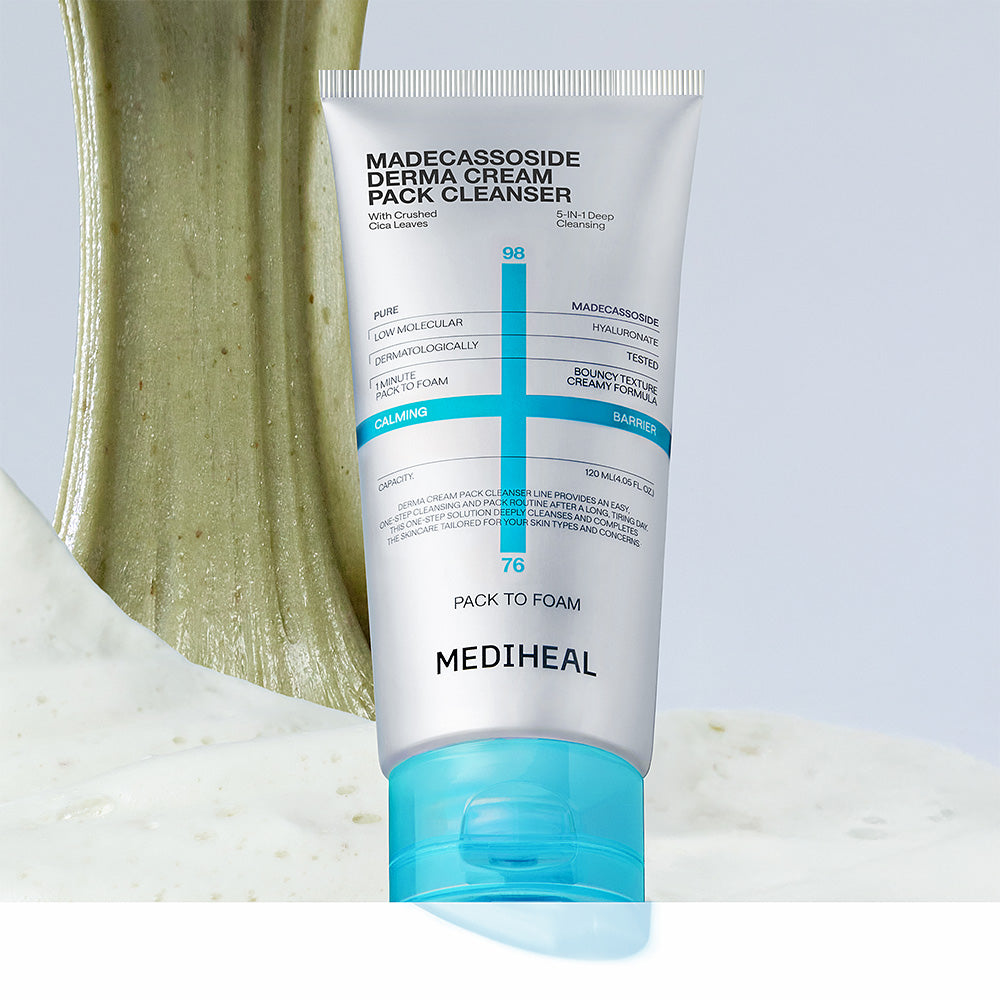 積雪草舒緩五合一深層保濕潔面泥霜 120ml